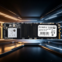 PUSKILL 512GB M.2 SSD NGFF 2280 Internal Solid State Drive untuk Laptop