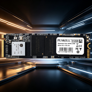 PUSKILL 512GB M.2 NVMe SSD NGFF 2280 ฮาร์ดดิสก์แบบโซลิดสเตทภายในสำหรับแล็ปท็อป - Product Image 2