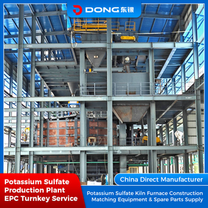 Kaliumsulfat-Anlage EPC Schlüsselfertige Lösung, 10000TPY SOP Produktionslinie, <span class=keywords><strong>Mannheim</strong></span>-Ofen & Komplette Ausrüstungslieferung - Product Image 3