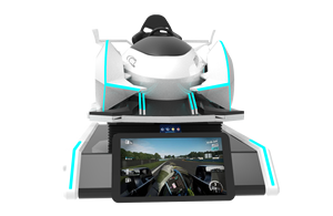 รถแข่ง F1 สวนสนุกในร่ม/กลางแจ้ง บ้านเด็กเล่นเชิงพาณิชย์ รับประกัน 1 ปี โครงสร้างโลหะ - Product Image 2