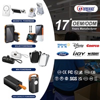 Cargador Portátil OEM Mini con Llavero, Cable Magnético Inalámbrico, Batería de Litio-Polímero de 2000mAh, Ultra Delgado, Lámpara LED, para IWatch