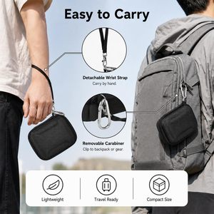 กระเป๋าใส่ลำโพงแบบแข็ง EVA สำหรับเดินทาง ใช้ได้กับลำโพง <span class=keywords><strong>JBL</strong></span> <span class=keywords><strong>Go</strong></span> 5/4/<span class=keywords><strong>3</strong></span> แบบพกพา - Product Image 5