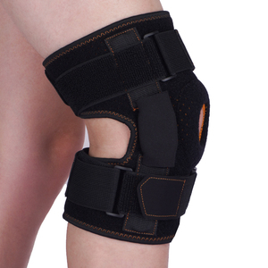 Miếng Đệm Hỗ Trợ Đầu Gối Thể Thao Bằng Neoprene Nén Mở Có Thể Điều Chỉnh Góc Tích Hợp Dây Đeo Bản Lề Xương Bánh Chè Với Đầu Gối S - Product Image 4