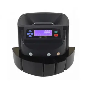 Contador de Monedas de alta calidad, máquina de sorteo, Sensor Digital electrónico automático, pantalla LCD USD EUR