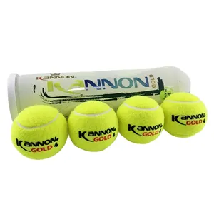 Pelotas de Tenis <span class=keywords><strong>Kannon</strong></span>, Aprobadas por la ITF, para Competición Profesional y Práctica, 1 Lata con 4 Pelotas - Product Image 5