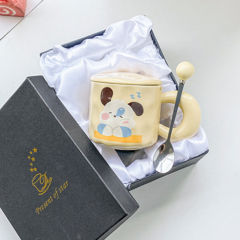 Cane assonnato (scatola regalo nera)