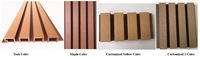 Chine top fournisseur vente chaude wpc panneau mural K218-28A façade bois utilisant extérieur et intérieur décoration bonne qualité pas cher prix