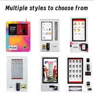 Distributeur automatique mural intelligent de 23,6 pouces à écran tactile pour produits pour adultes et cigarettes – Kiosque compact