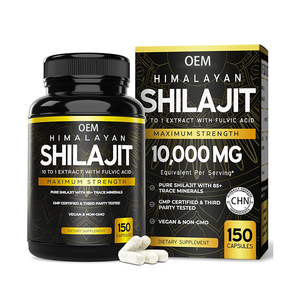 OEM Prix de gros Pure Shilajit Shilajit Capsule Shilajit Pur <span class=keywords><strong>Himalayen</strong></span> pour le soutien de l'énergie - Product Image 1