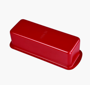 <span class=keywords><strong>SUNCITY</strong></span> Série Rouge Moule à pain rectangulaire de 20 cm, en acier au carbone antiadhésif - Product Image 1