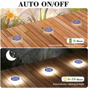 Poste de Iluminación Decorativa para Puerta de Jardín, Luz Solar Impermeable IP68, <span class=keywords><strong>en</strong></span> Stock - Product Image 2