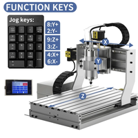 Machine de gravure CNC 3040 1500W, graveur de bureau avec contrôle hors ligne, pour relief 3D et lettrage en production en série
