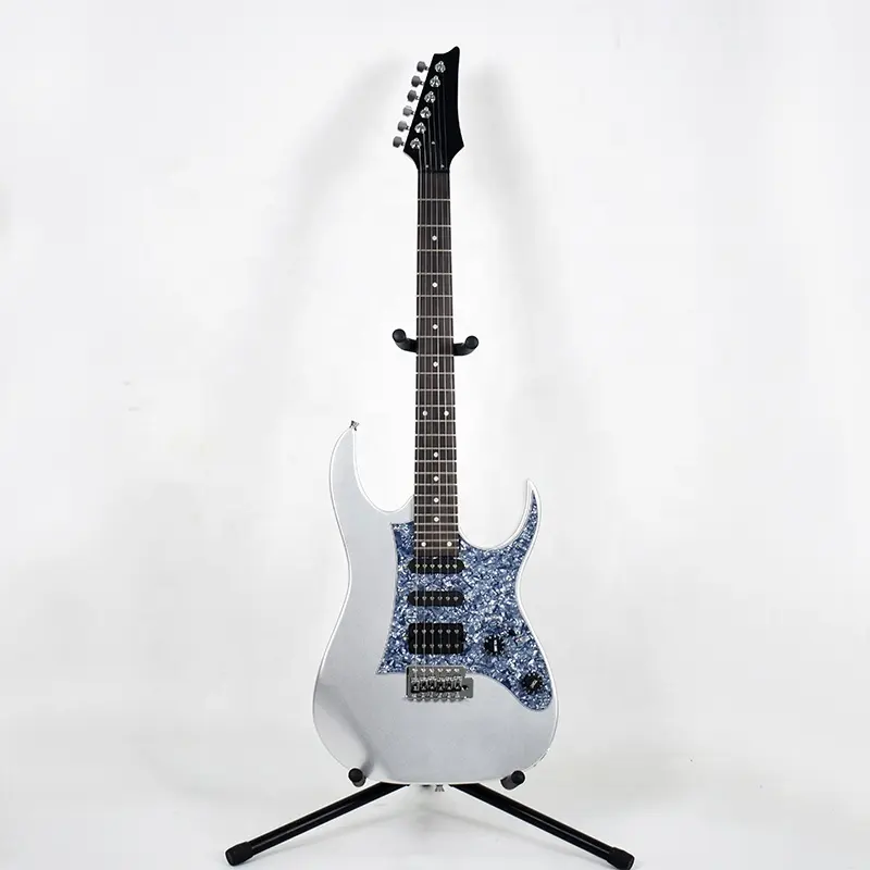 ZLG 6 string electric guitar Metallic color Competitive Price High Quality Oem Design 39'' Acoustic Electric Guitar