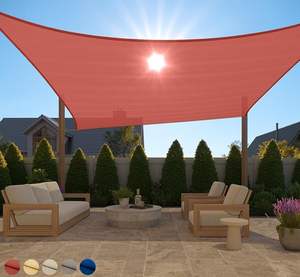 <span class=keywords><strong>Voile</strong></span> <span class=keywords><strong>d</strong></span>'<span class=keywords><strong>ombrage</strong></span> en polyéthylène haute densité (HDPE) Patio extérieur pelouse auvent de jardin pare-soleil de stationnement de voiture - Product Image 1