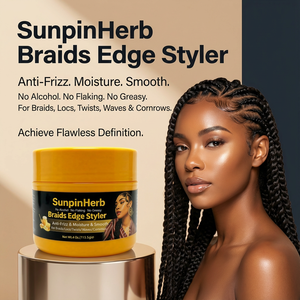 Cera para Trenzas Honey Extra, Fijación Duradera, Cera para Peinar Locs y Twists, Fijación Fuerte, Anti-Frizz, Hipoalergénica para el Cabello - Product Image 3