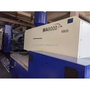 Macchina per lo stampaggio di contenitori in plastica con servomotore orizzontale MA8000 originale haitiano da 800 tonnellate