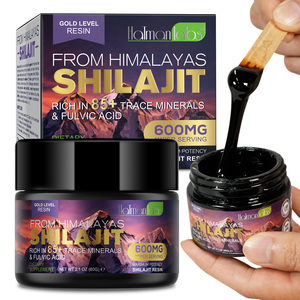 Crema de pomada de resina Shilajit negra Original de Hatmanlabs, suplemento de hierbas, resina de Shilajit del Himalaya orgánica pura 100% - Product Image 2