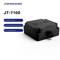 Lector RFID UHF, Kit de etiquetas fijas, antena RS232, tarjeta 3dBi, lector RFID de escritura Industrial