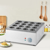 Chef Prosentials 16 Trous Gâteau Cuisson Machine Commerciale Industrielle Croustillante Roue Tarte Gaufrier Machine à Vendre