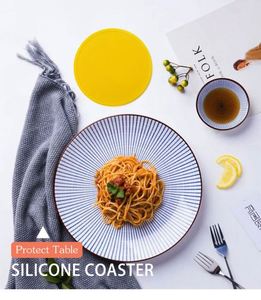 Household Hollow Insulation Pot Mat Coaster Soft Silicone Non-slip Oil-proof Placemat Anti-scalding Tableware Cup <b>Pad</b> for Table - Product Image 5