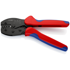 คีมย้ำสายไฟ KNIPEX 97 52 34 SB PreciForce ด้ามจับหลายชิ้นส่วนเคลือบเงา 220 มม. - Product Image 2