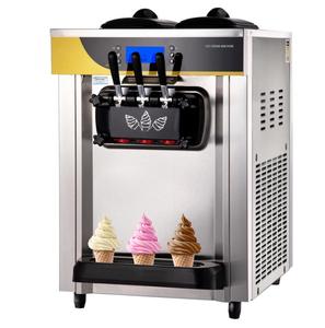도매 데스크탑 아이스크림 기계 상업용 저전력 소프트 아이스크림 기계 소형 3 색 아이스크림 기계 사용자 정의 - Product Image 1