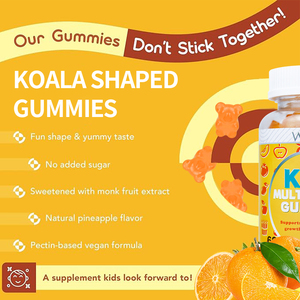 Wxw Cổ Trẻ Em Vitamin Tổng Hợp Gummies Hỗ Trợ Miễn dịch Trẻ Em Sodium Vitamin A Trẻ Em Vitamin Tổng Hợp Gummy - Product Image 3