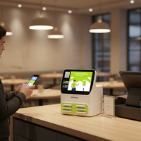 Borne de location de batteries externes solaires étanches de 5000 mAh avec station de partage et de lecture de codes QR
