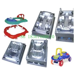 China Technology Plastic Baby Walker Parts Injection Moulding And Make Mold For Baby Walker Mould