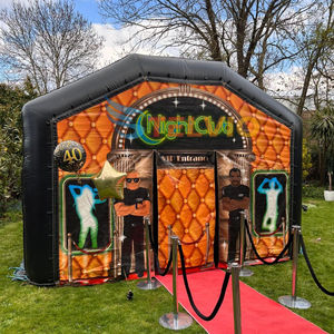 Club nocturno inflable <span class=keywords><strong>Discoteca</strong></span> Inflable impermeable Club nocturno inflable móvil Blow up Night Club Party Tent - Product Image 4