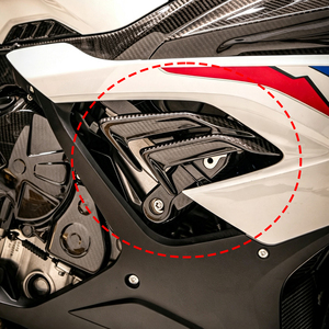 แผงด้านข้างของรถมอเตอร์ไซด์แผงด้านข้างคาร์บอนไฟเบอร์สำหรับรถ <span class=keywords><strong>BMW</strong></span> <span class=keywords><strong>M1000RR</strong></span> S1000RR 2019 <span class=keywords><strong>2020</strong></span> 2021 2022แห้ง100% - Product Image 6