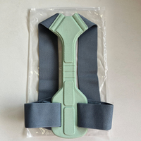 Ceinture de soutien dorsal respirante et réglable pour hommes et femmes, correcteur de posture anti-cyphose avec soutien de la clavicule