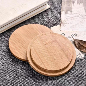 Tasse à eau scellée à couvercle en bambou bricolage avec logo personnalisable en <span class=keywords><strong>bois</strong></span> de caoutchouc de hêtre et pin pour les services de fabrication pour un design personnalisé - Product Image 4