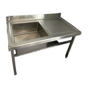 อ่างล้างจานสแตนเลสการผลิตห้องครัวเชิงพาณิชย์สำหรับโรงแรมร้านอาหารและซูเปอร์มาร์เก็ต - Product Image 4