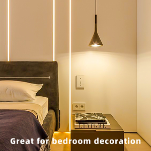 โปรไฟล์อะลูมิเนียม LED แบบฝังสีเงิน PERFECT 6063-T5 ระดับ IP20 สำหรับแถบไฟ LED ขนาด 10 มม. ใช้ไฟ DC 24V ความสว่าง 1800-2000 ลูเมน รับประกัน 3 ปี สำหรับใช้งานภายในอาคาร - Product Image 5
