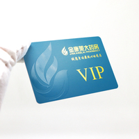 UV Logo Hot Gold Stamp VIP Membresía Lealtad Tarjeta de plástico personalizada