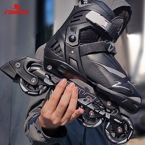 Patins à roulettes <span class=keywords><strong>COUGAR</strong></span> Fashion à 4 roues, cadre en aluminium, taille réglable, patins pour hommes et femmes, patinage quotidien - Product Image 1
