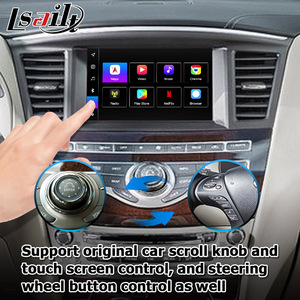 Boîtier d'interface <span class=keywords><strong>Android</strong></span> Auto Carplay 8+128 Go pour Infiniti JX35 QX60 2013-2017 avec lecture YouTube sans fil et Google <span class=keywords><strong>Play</strong></span> <span class=keywords><strong>Store</strong></span> par Lsailt - Product Image 4