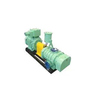 SHANGU akar peniup/pompa vakum RSR-150 motor uesd untuk transportasi bahan massal perawatan limbah bubuk partikel