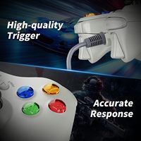 Manette sans fil 2,4 G pour Xbox 360 avec récepteur PC, joystick, manette de jeu pour console Xbox 360, télécommande de jeu