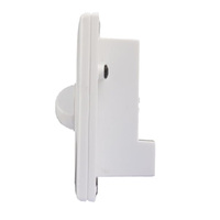 Interrupteur de contrôle du volume mural M-604Q Type 86 6W avec commande d'urgence, atténuateur audio à 6 niveaux pour système de diffusion PA
