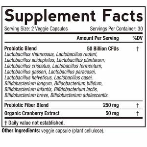 OEM แคปซูลดูแลสุขภาพของผู้หญิงสนับสนุนภูมิคุ้มกันทางเดินอาหารสุขภาพกระเพาะอาหารอาหารเสริมโปรไบโอติกช่องคลอด - Product Image 3