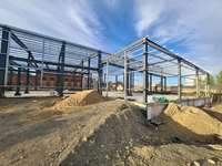 BAODU Hangar d'entrepôt préfabriqué modulaire en acier industriel, fabrication de structures en acier, bâtiment pour atelier