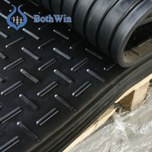 12/17/19mm kauçuk paspaslar inekler için Anti kayma t-desen at kauçuk paspaslar için hayvan inek Mat kauçuk kalıplama ile - Product Image 4