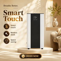 Diffuseur de parfum vertical commercial électrique écologique grande capacité sans eau à nébulisation WIFI 400-600m pour hall d'entrée et magasin de détail