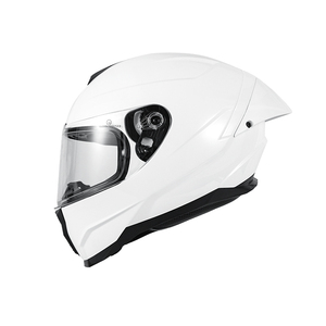 Nuevos Cascos Integrales de Motocicleta Dot Ece Vintage Blancos <span class=keywords><strong>para</strong></span> Carreras, Seguridad en Motociclismo, <span class=keywords><strong>para</strong></span> Hombres - Product Image 2