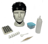 Électrodes EEG Gelfree-S3 Neurofeedback EEG Caps pour ERP ECI 24 canaux Vente directe d'usine