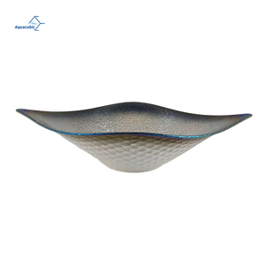 Northern Lights Galvanoplastie avec Aurora Reflections Bassin en céramique de luxe - Product Image 1