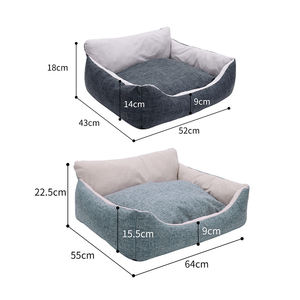 Luxus Hohe Ausfallsicherheit pet hund sofa Für Kalten Wetter Sofa Geformt Hund Betten Melbourne - Product Image 1