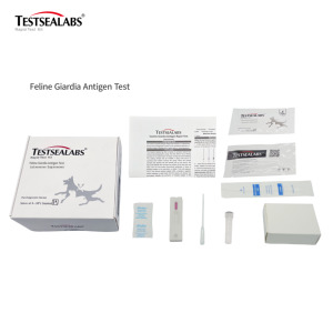 Testsealabs ветеринарный диагностический кошачий лямблий антигенный тест лямблии от производителей - Product Image 2